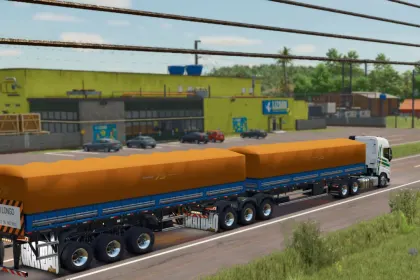 Пак напівпричепів RANDON Bulk B-Trains для Farming Simulator 25