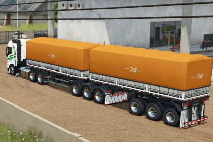 Пак напівпричепів RANDON Bulk B-Trains для Farming Simulator 25