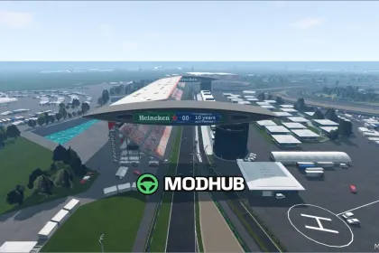 Shanghai International Circuit 0.38 Karte für BeamNG.drive