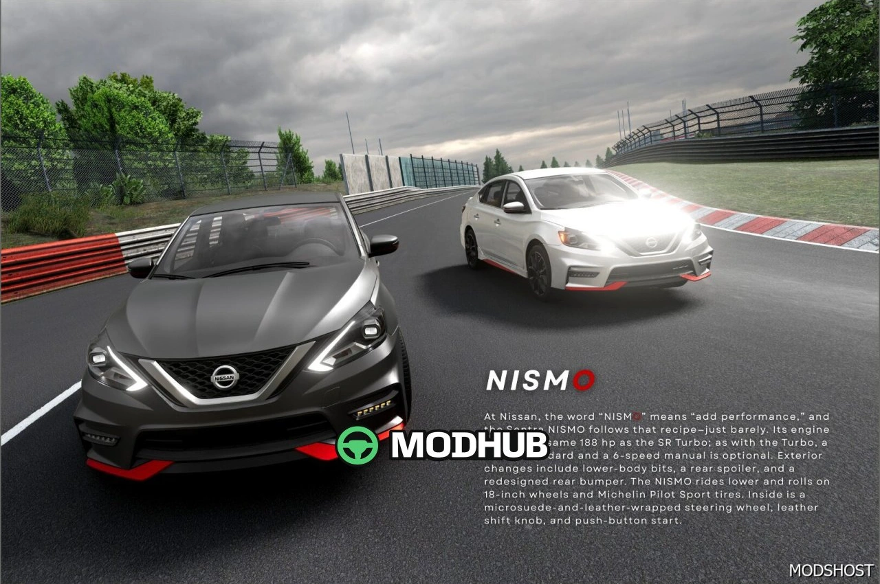 Автомобіль Nissan Sentra/Sylphy V2.0 для BeamNG.drive