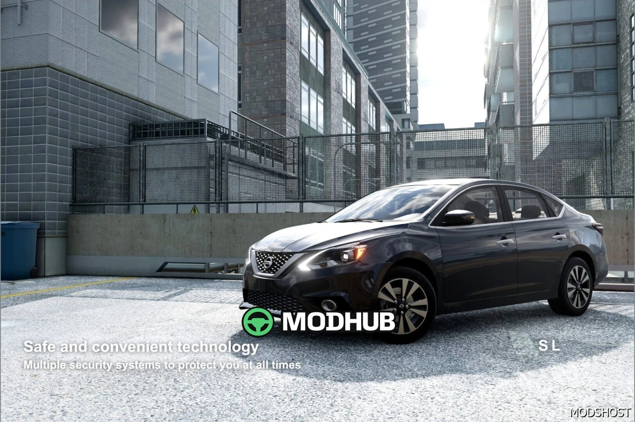 Автомобіль Nissan Sentra/Sylphy V2.0 для BeamNG.drive