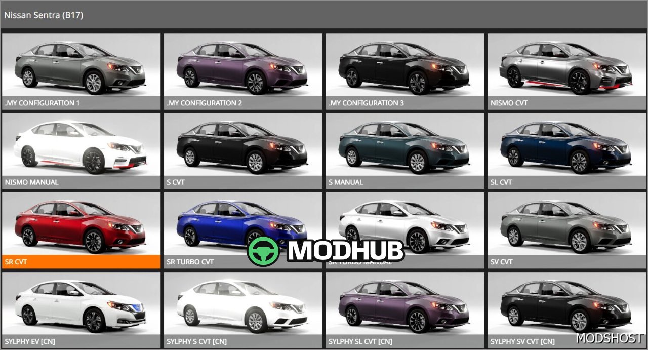 Auto Nissan Sentra/Sylphy V2.0 für BeamNG.drive