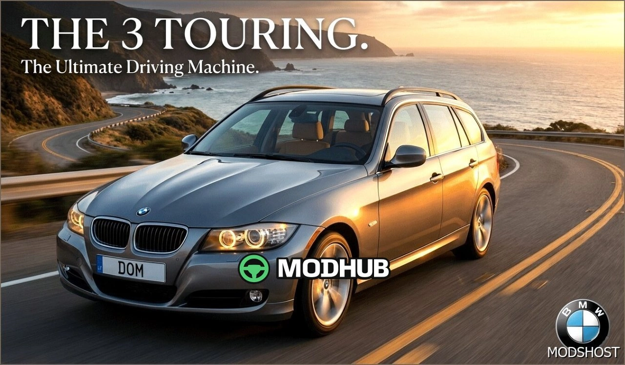 Автомобіль BMW E91 3 Series Wagon для BeamNG.drive