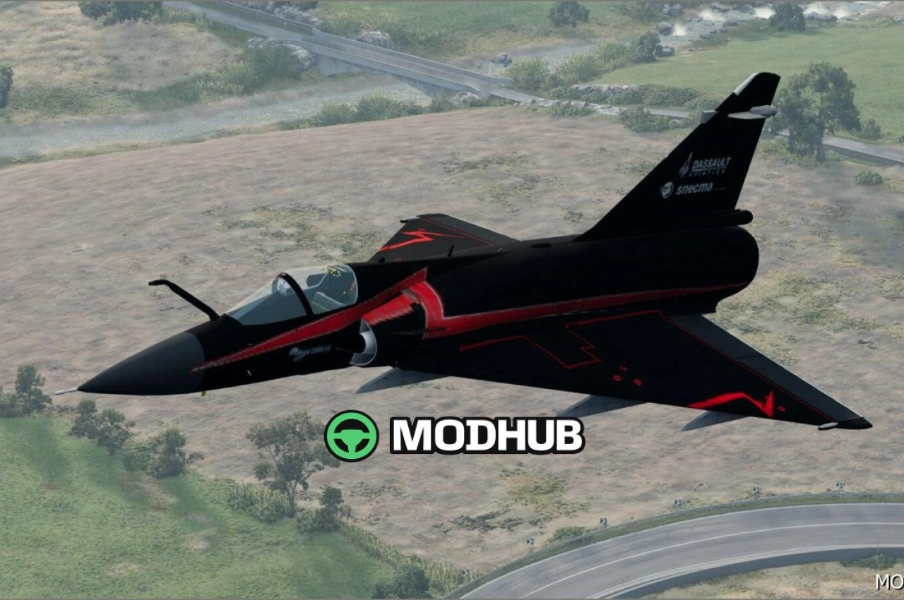 Літак Dassault Mirage 2000 V2.1 для BeamNG.drive