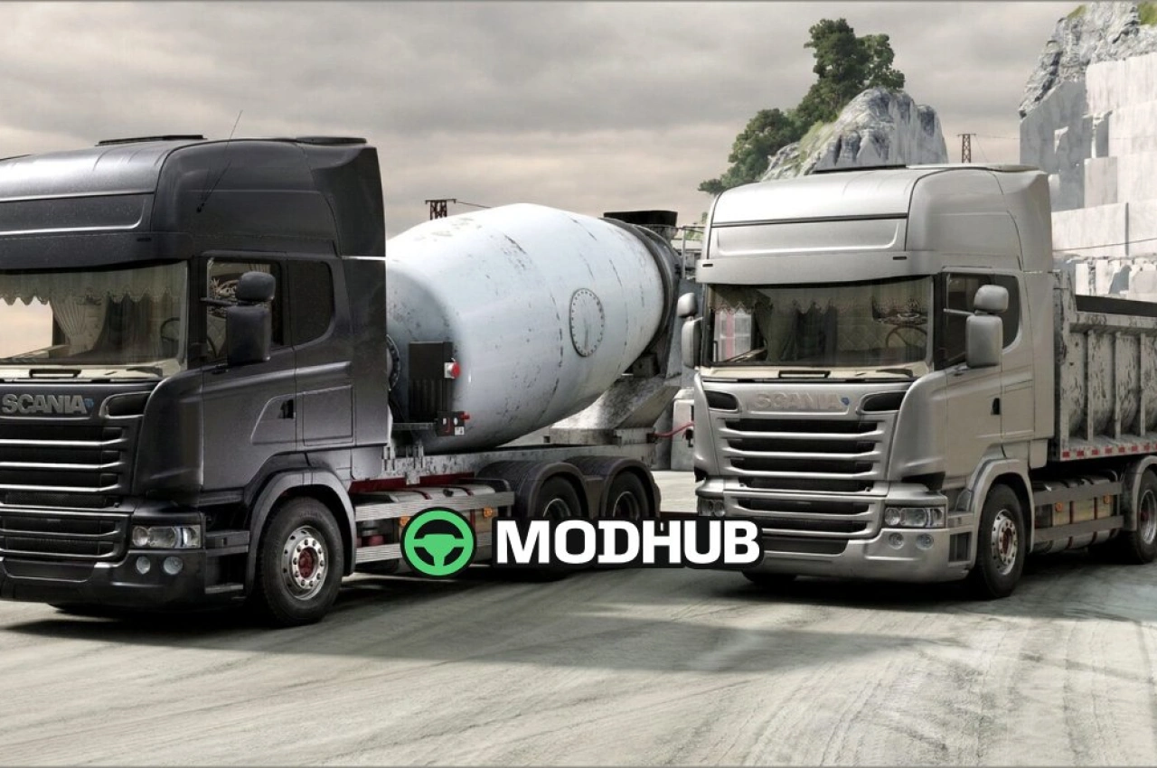 Вантажівка Scania R500 для BeamNG.drive