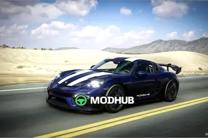 Auto Porsche Cayman 2017 für BeamNG.drive