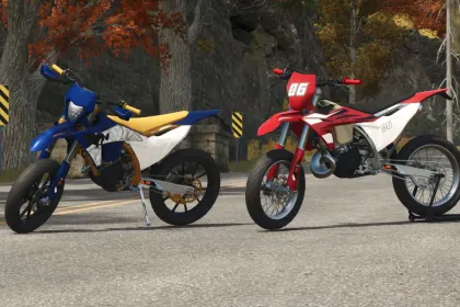 Мод KTM 350 EXC-F для Farming Simulator 25