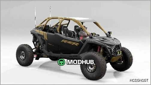 ATV Polaris RZR Turbo R 4-місний 2022 для BeamNG.drive