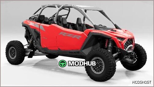 ATV Polaris RZR Turbo R 4-місний 2022 для BeamNG.drive