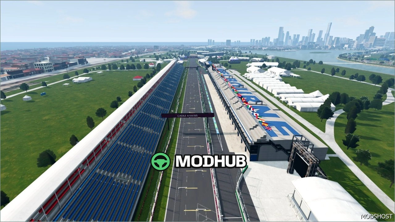 Карта Albert Park Circuit 0.38 для BeamNG.drive