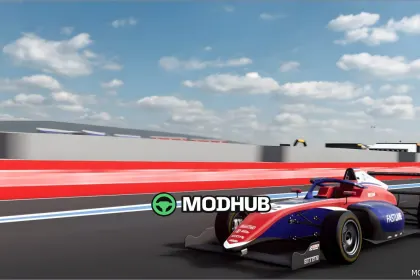 Karte Paul Ricard 2023 für BeamNG.drive