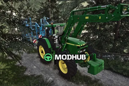 Мод на трактори John Deere 7810 FR12 v1.5.1.1 для Фермер Симулятор 25 — 4