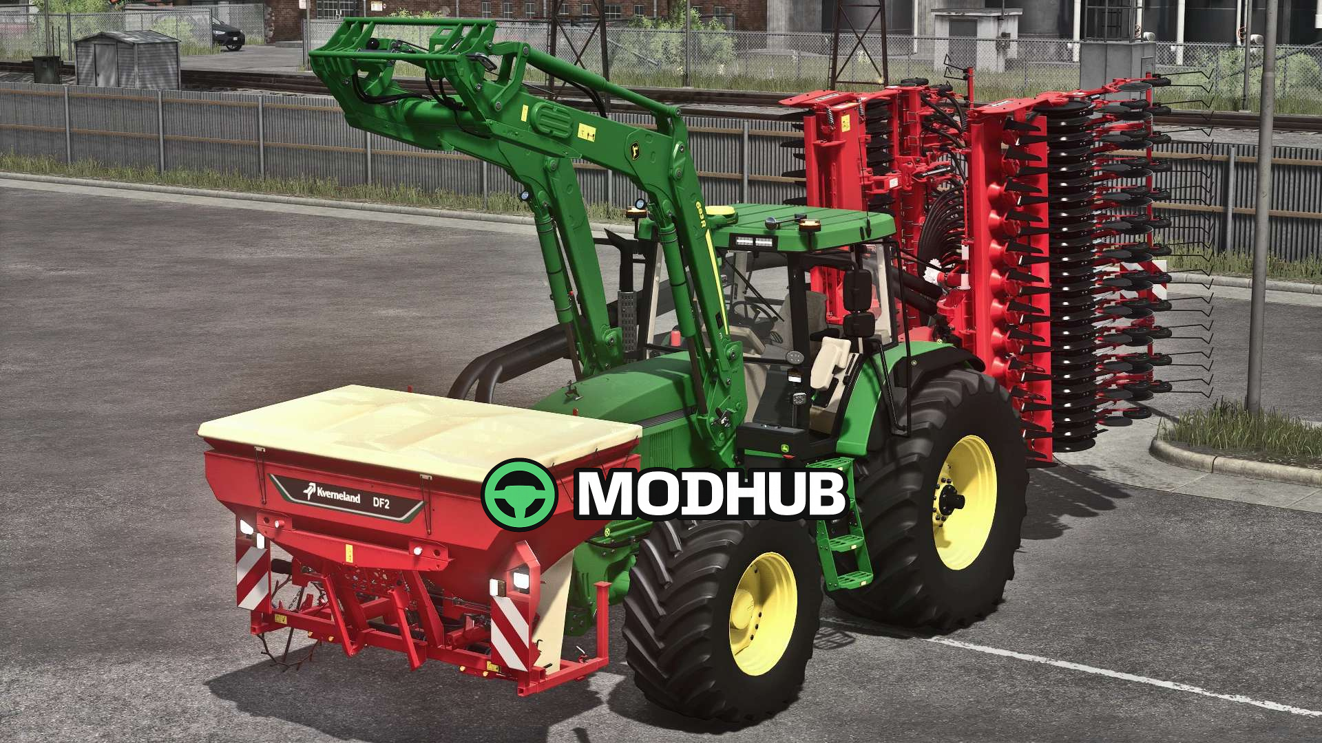 Мод на трактори John Deere 7810 FR12 v1.5.1.1 для Фермер Симулятор 25