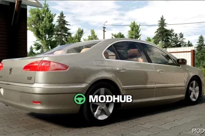 Samochód Peugeot 607 V4.6 0.38 do BeamNG.drive
