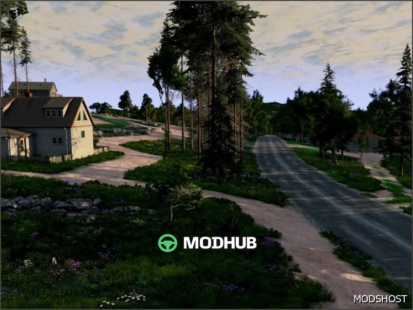 Карта NEW England Forest Rally для BeamNG.drive