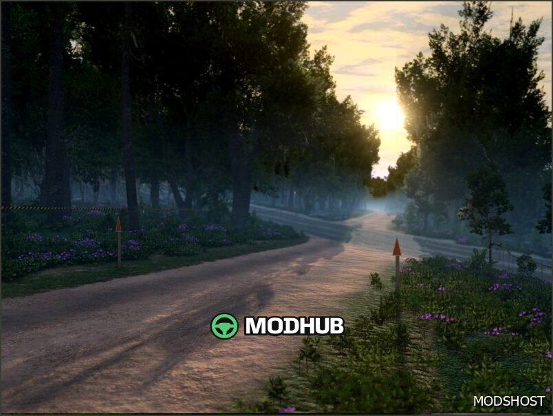 Карта NEW England Forest Rally для BeamNG.drive