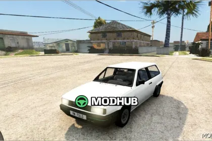 Samochód VW Polo 1986S do BeamNG.drive