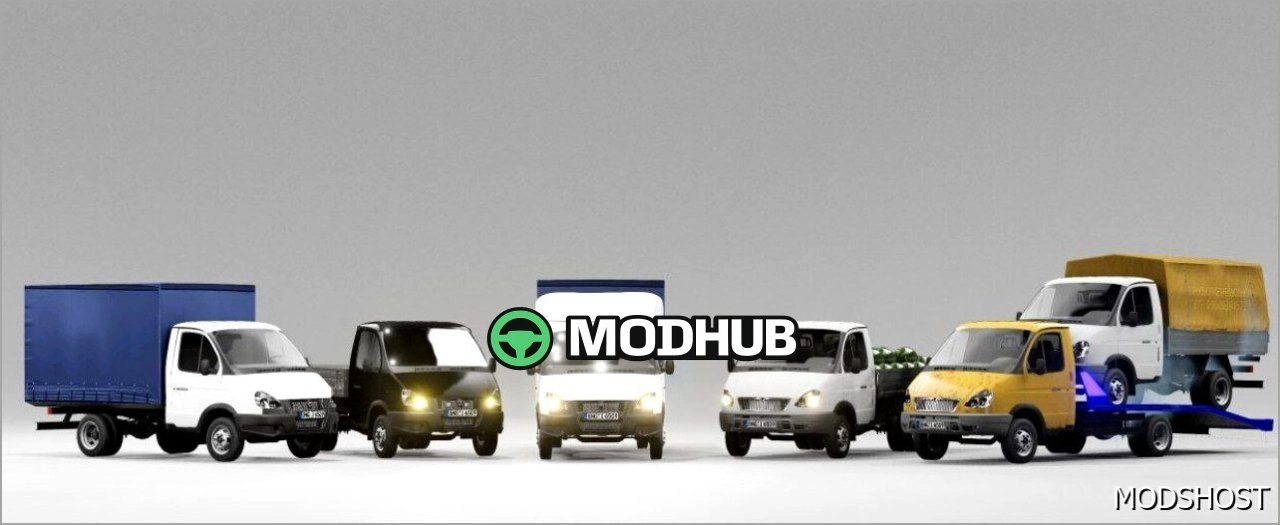 Вантажівка GAZ 3302 для BeamNG.drive