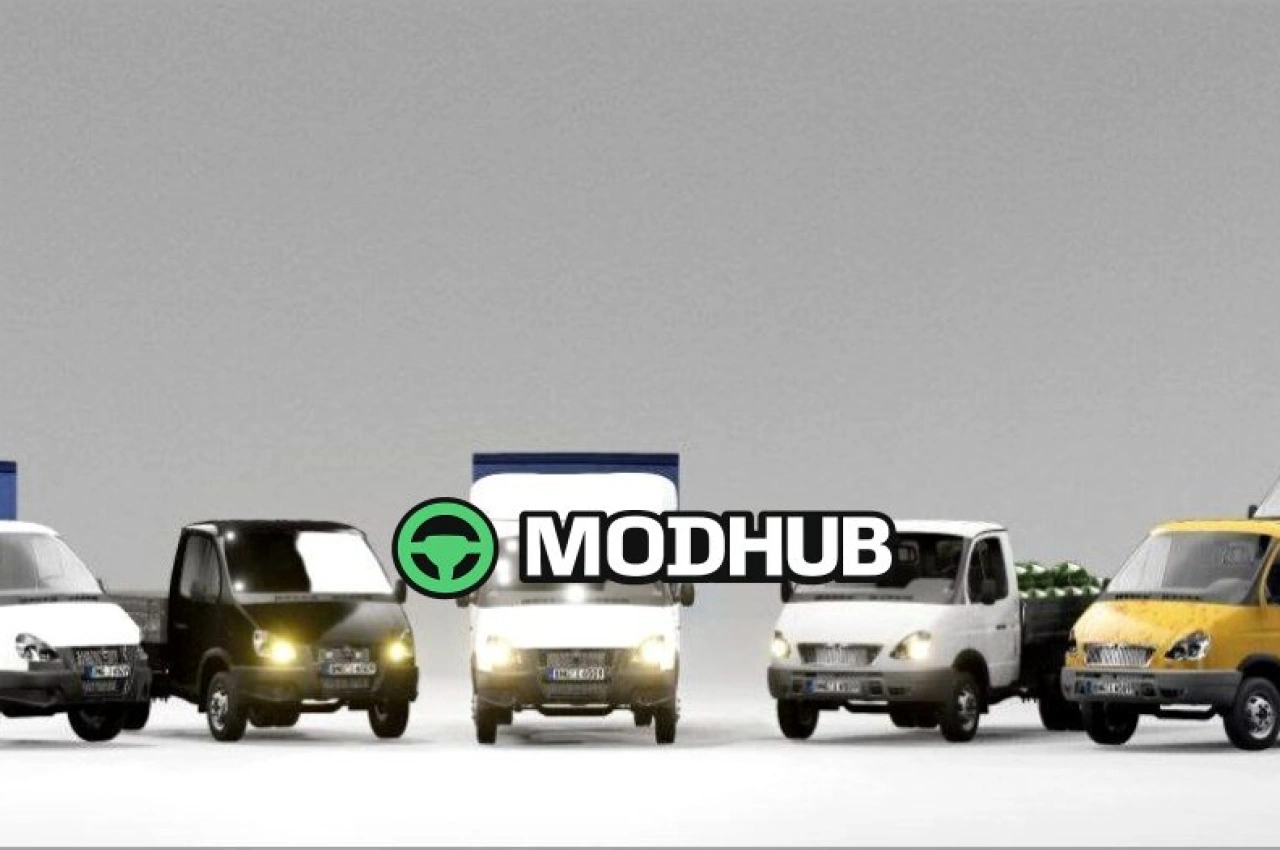 Вантажівка GAZ 3302 для BeamNG.drive