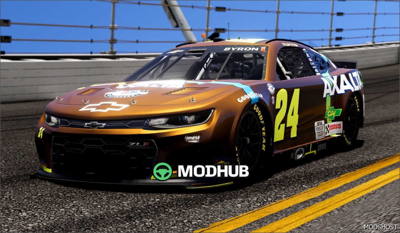 Автомобіль Nascar GEN 7 для BeamNG.drive