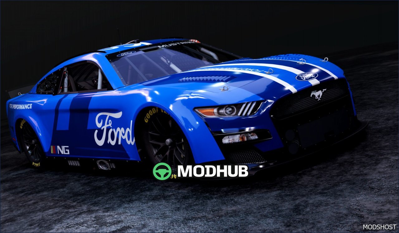 Автомобіль Nascar GEN 7 для BeamNG.drive