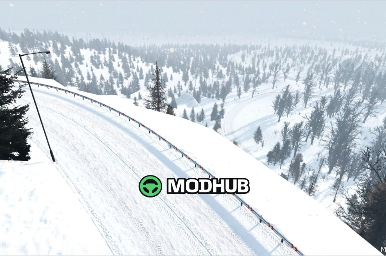 Карта Winter Playground для BeamNG.drive