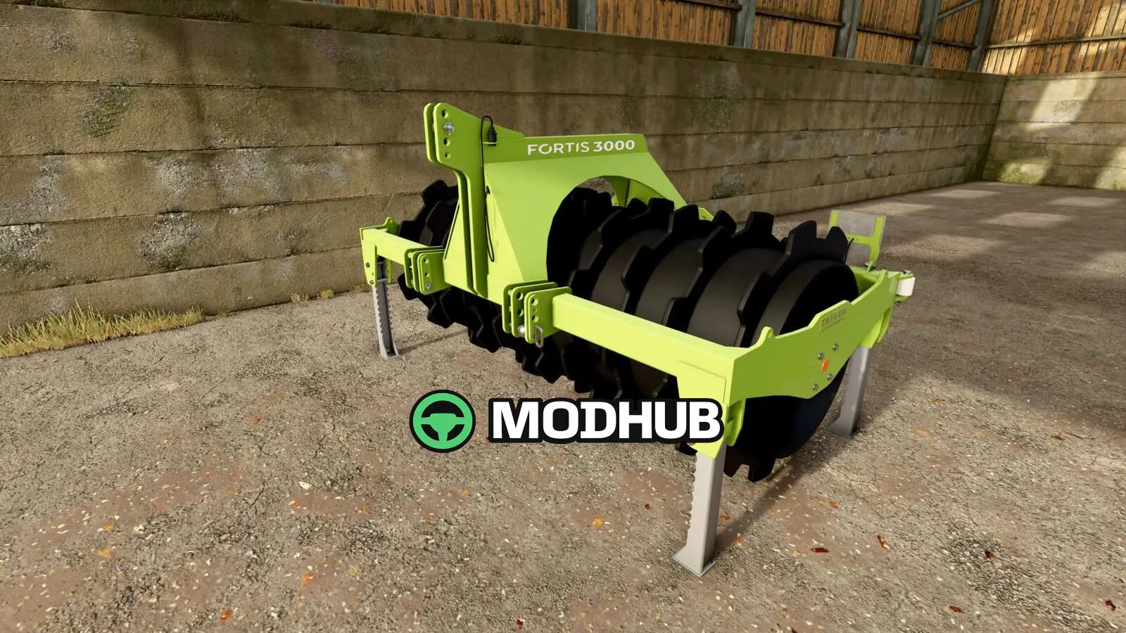 Mod na Uściślacze siana Taylor Attachments Fortis 3000 dla Farming Simulator 25