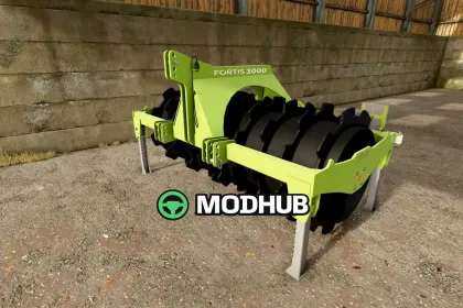 Мод на Ущільнювачі силосу Taylor Attachments Fortis 3000 для Фермер Симулятор 25