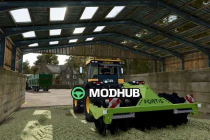 Mod na Uściślacze siana Taylor Attachments Fortis 3000 dla Farming Simulator 25 — 2
