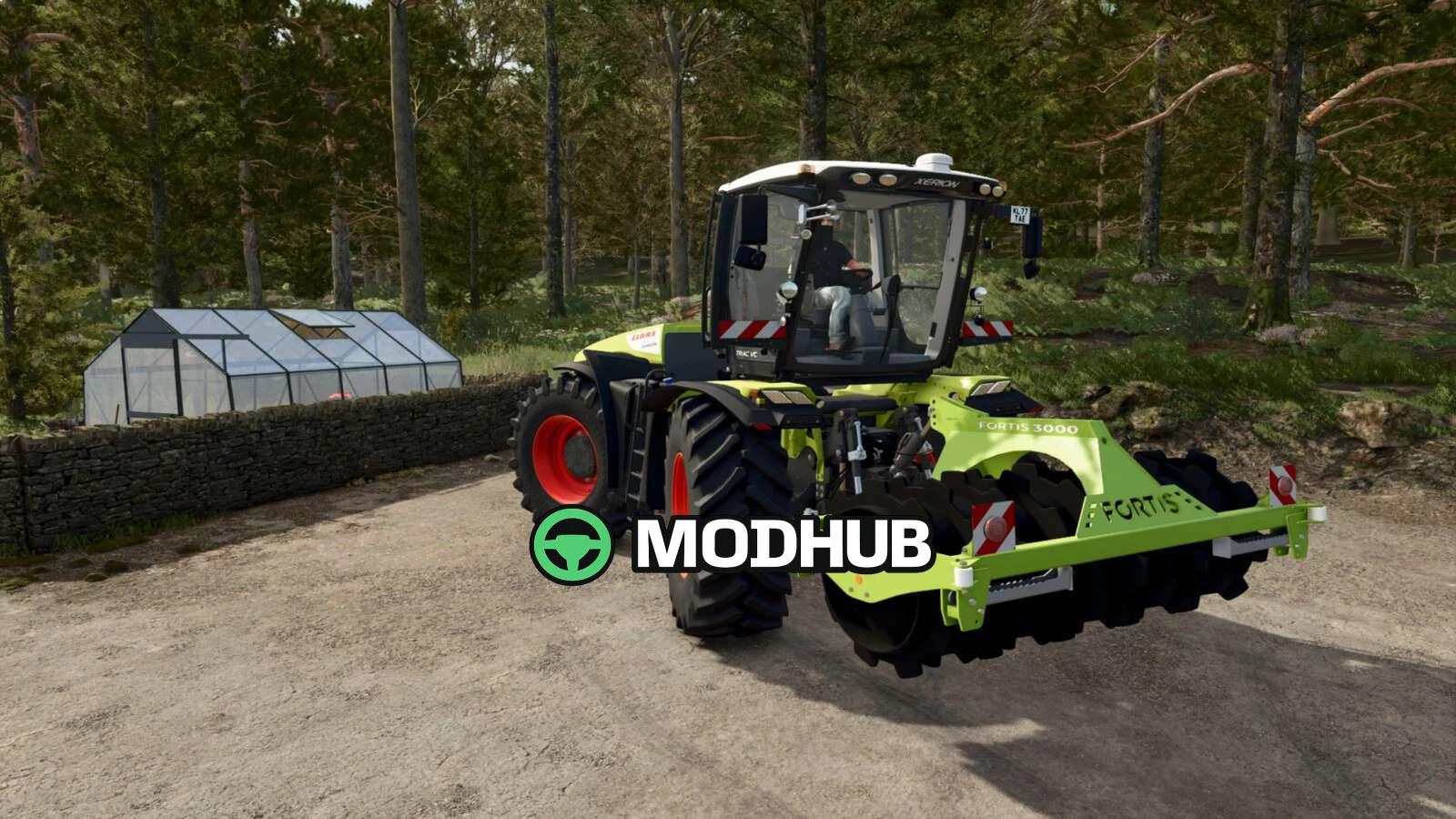 Mod na Uściślacze siana Taylor Attachments Fortis 3000 dla Farming Simulator 25
