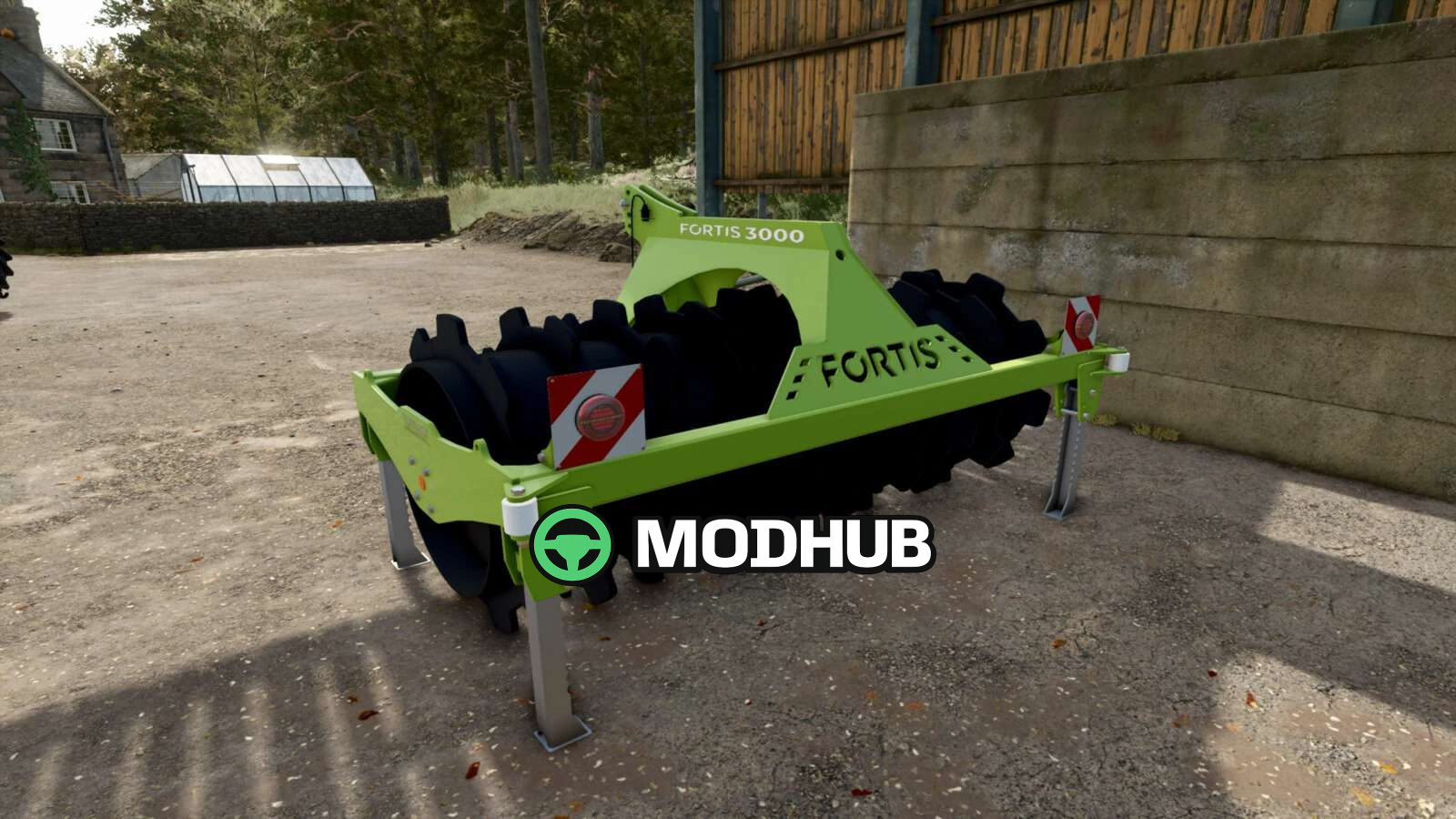 Mod na Uściślacze siana Taylor Attachments Fortis 3000 dla Farming Simulator 25
