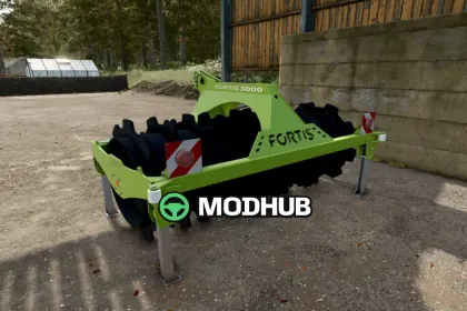 Mod na Uściślacze siana Taylor Attachments Fortis 3000 dla Farming Simulator 25 — 4