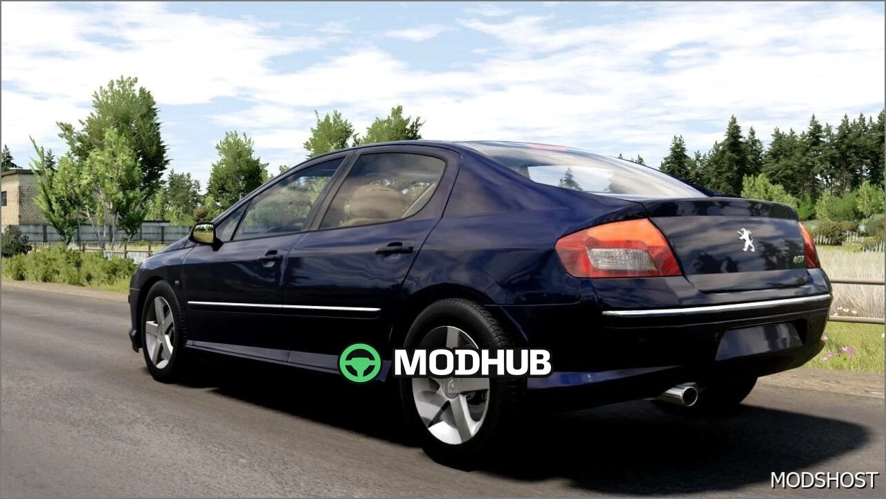Автомобіль Peugeot 407 для BeamNG.drive