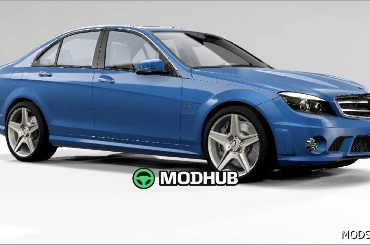 Автомобіль Mercedes-Benz C63 (W204) для BeamNG.drive