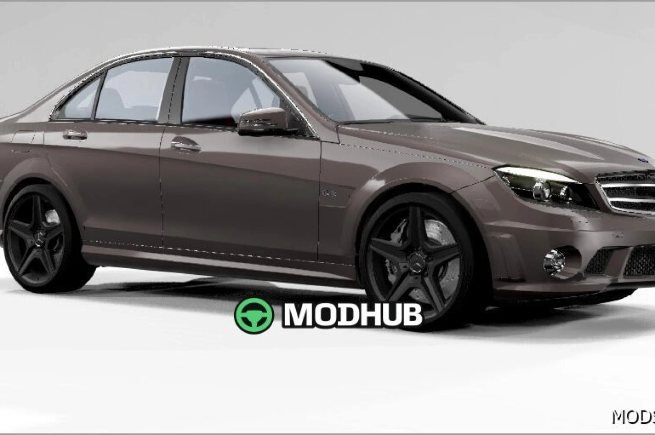 Автомобіль Mercedes-Benz C63 (W204) для BeamNG.drive