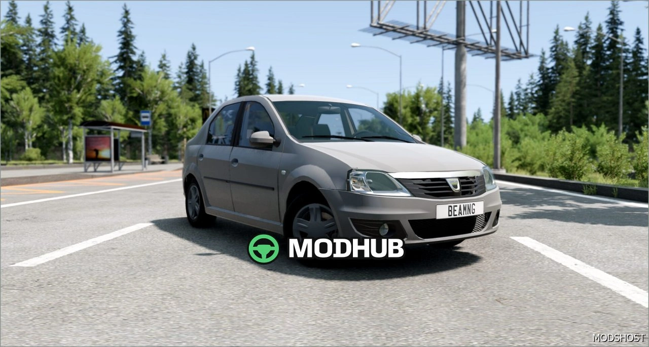 Автомобіль Dacia/renault Logan V3.1 для BeamNG.drive