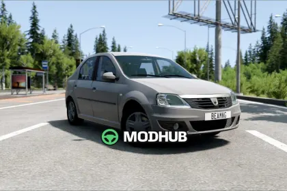 Samochód Dacia/renault Logan V3.1 do BeamNG.drive