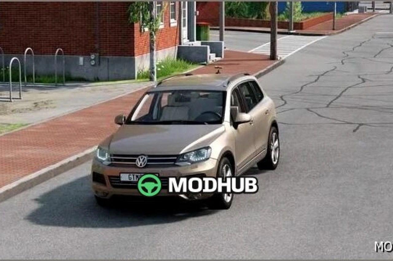 Автомобіль Volkswagen Touareg 2016 для BeamNG.drive