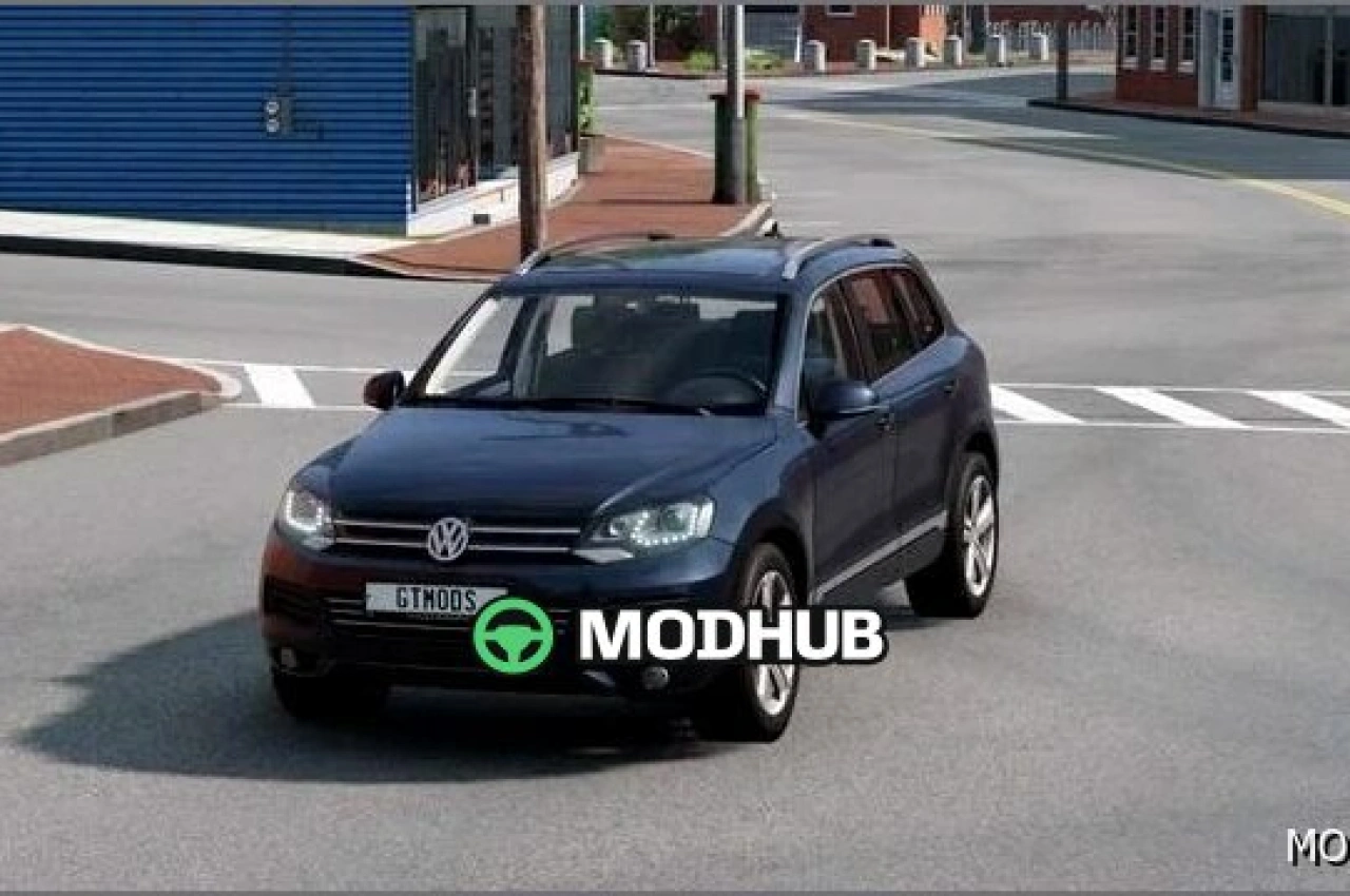 Автомобіль Volkswagen Touareg 2016 для BeamNG.drive