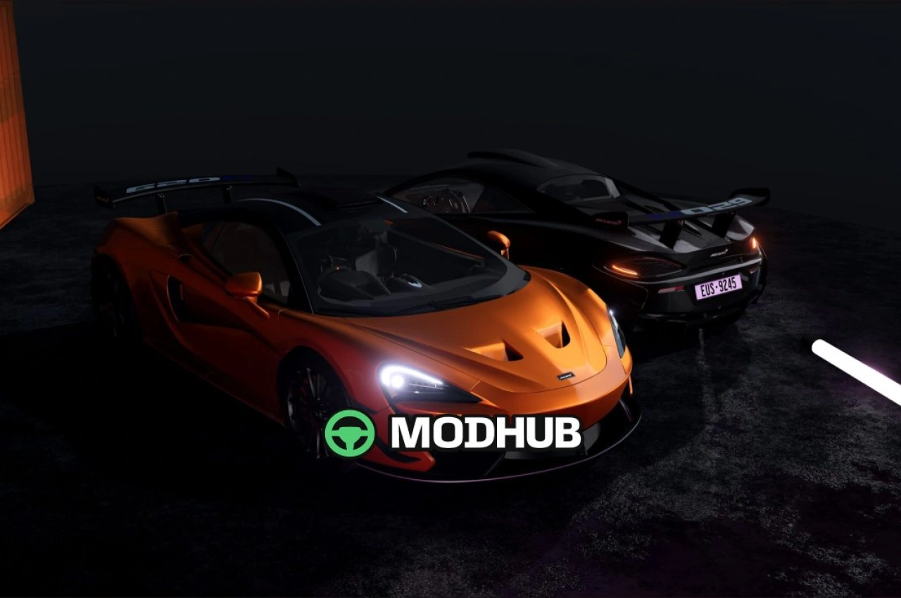 Автомобіль McLaren 620R для BeamNG.drive