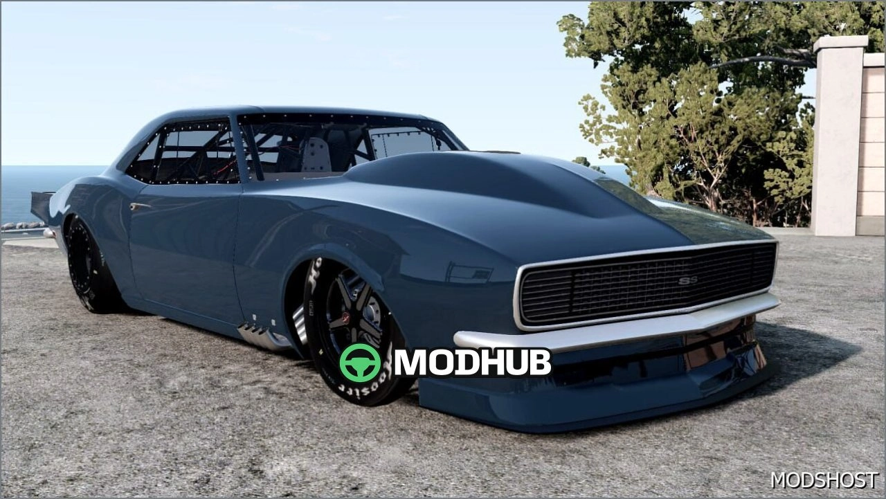 Chevrolet Camaro 1967 KZN Drag 0.38 BeamNG Car Mod