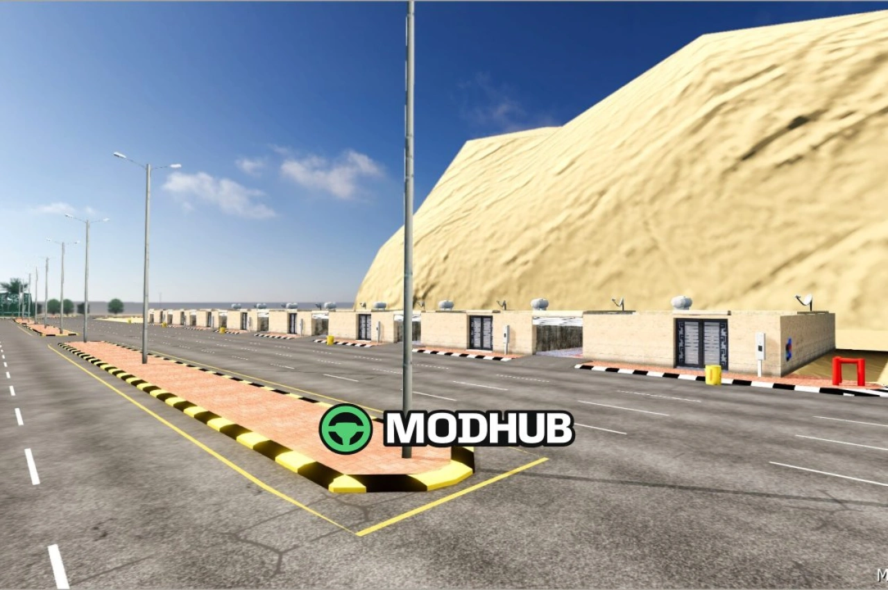 Карта Ріяд 0.38 для BeamNG.drive