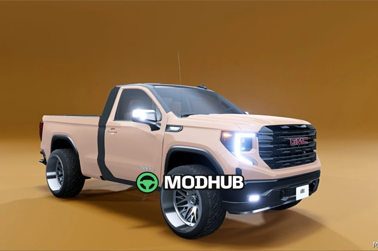 Пікап GMC Sierra AT 4 V2.0 для BeamNG.drive