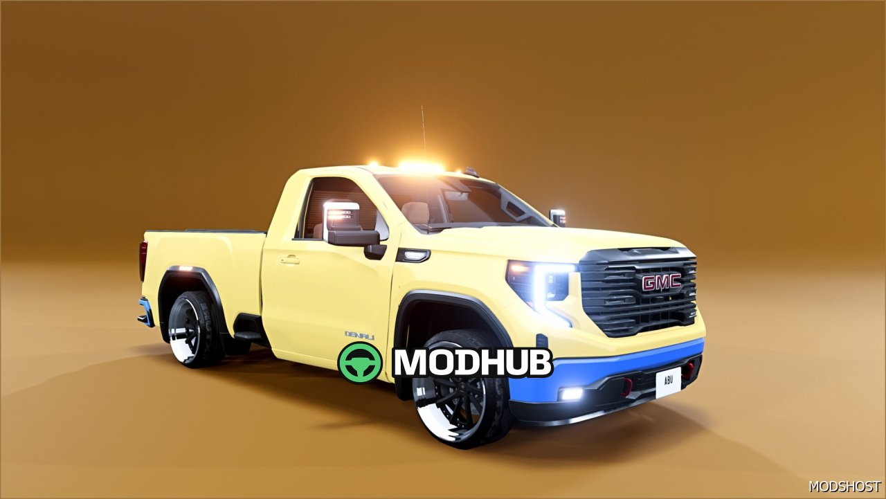 Пікап GMC Sierra AT 4 V2.0 для BeamNG.drive