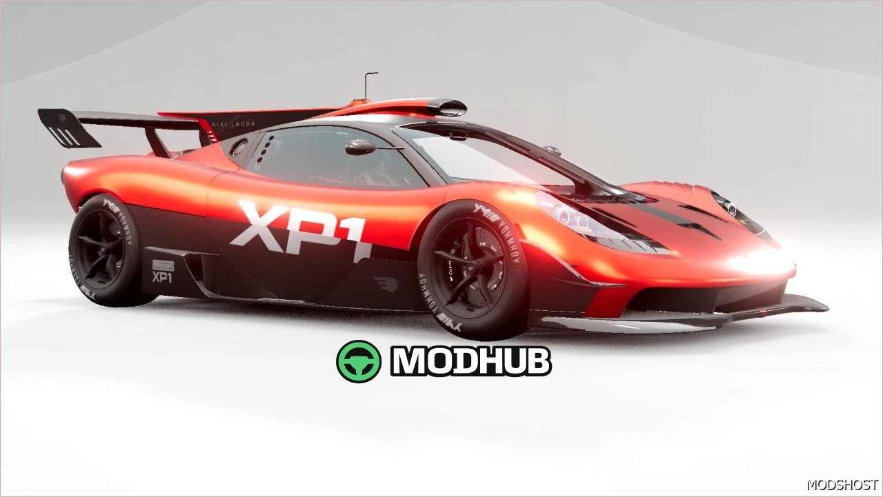 Автомобіль Gordon Murray Automotive T.50S для BeamNG.drive