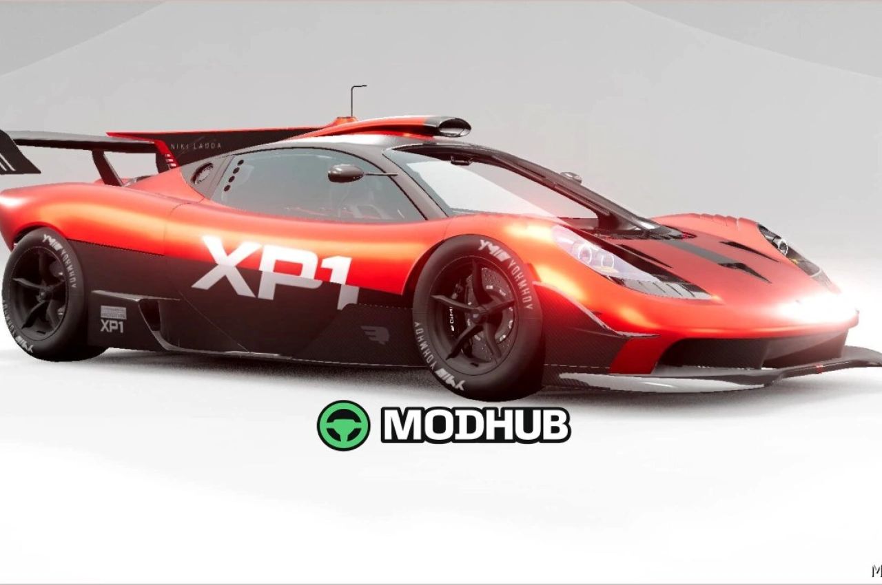 Автомобіль Gordon Murray Automotive T.50S для BeamNG.drive