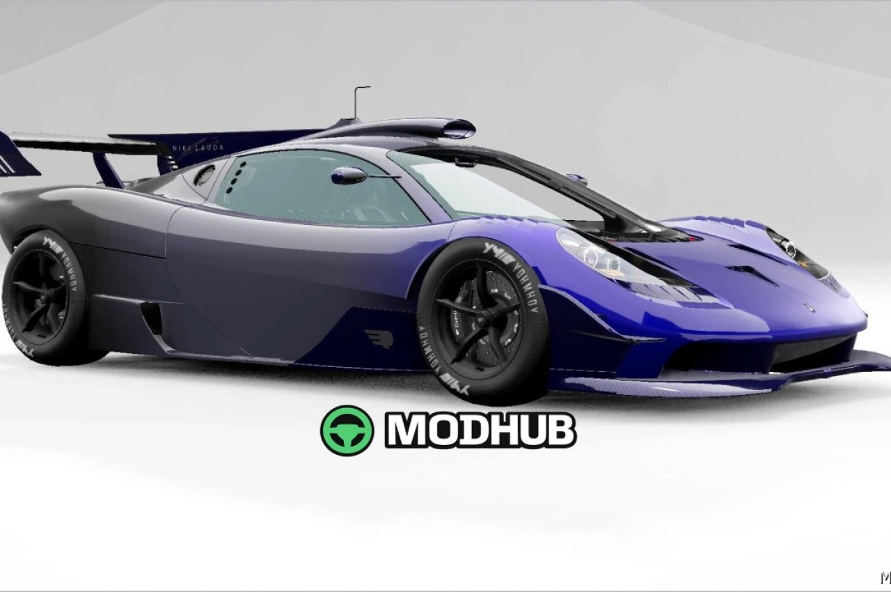 Автомобіль Gordon Murray Automotive T.50S для BeamNG.drive