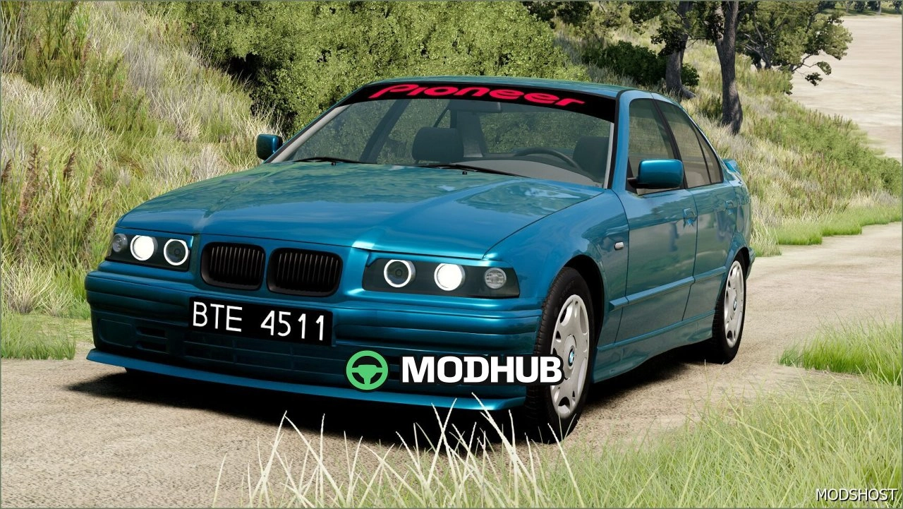 Автомобіль BMW E36 Revamp V1.7.6 для BeamNG.drive