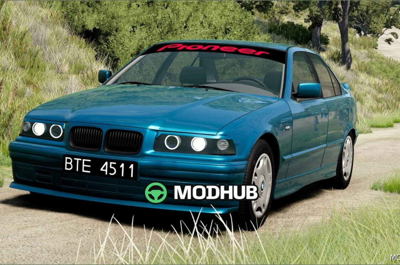 Автомобіль BMW E36 Revamp V1.7.6 для BeamNG.drive