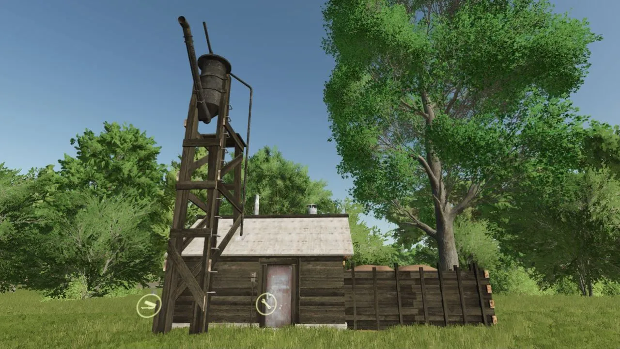 Спалювач деревної тріски та соломи для Farming Simulator 25